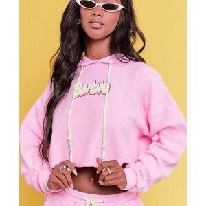 2 Piece Set - Hoodie and Shorts - Forever21 x Barbie